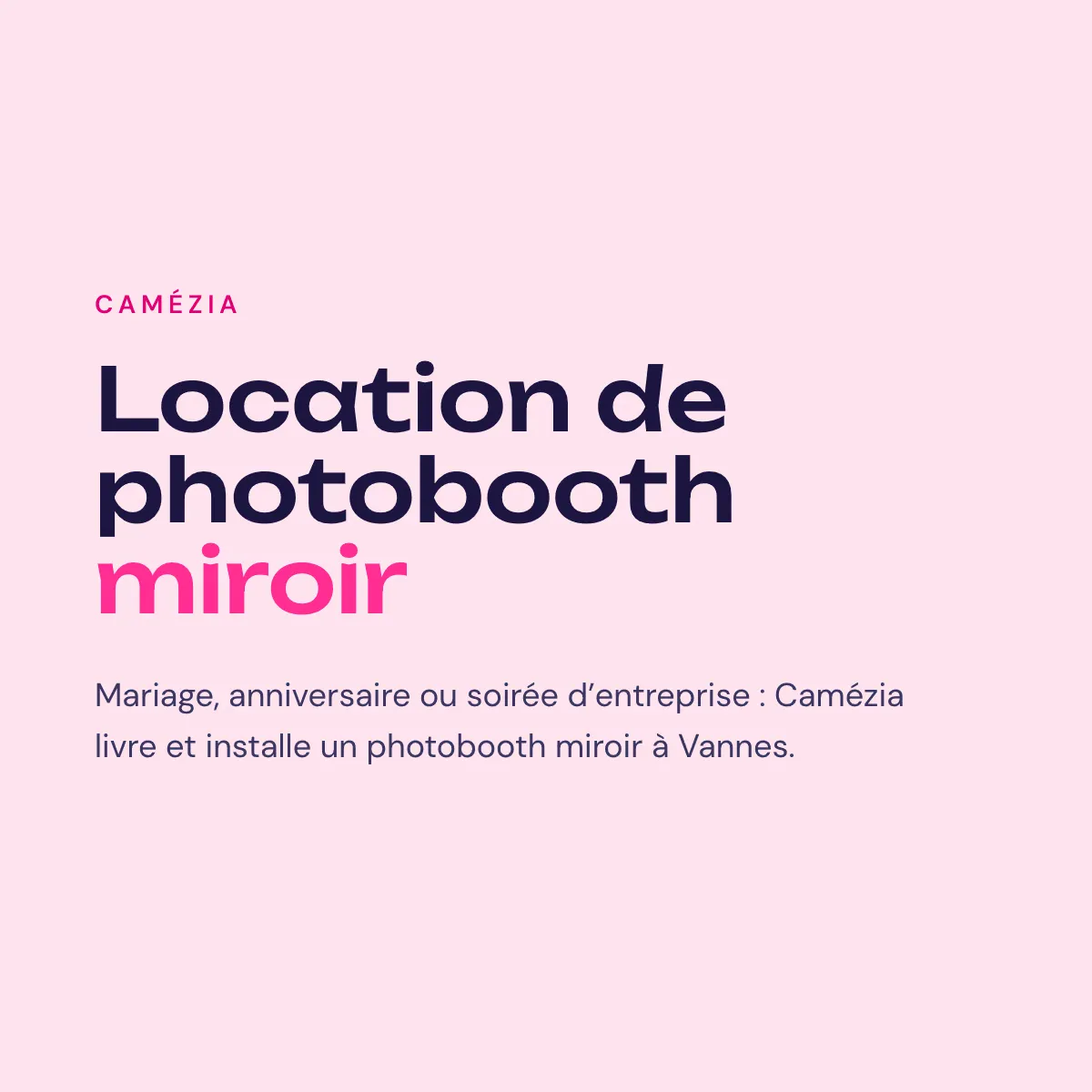 Spécimen de titre du site Camézia