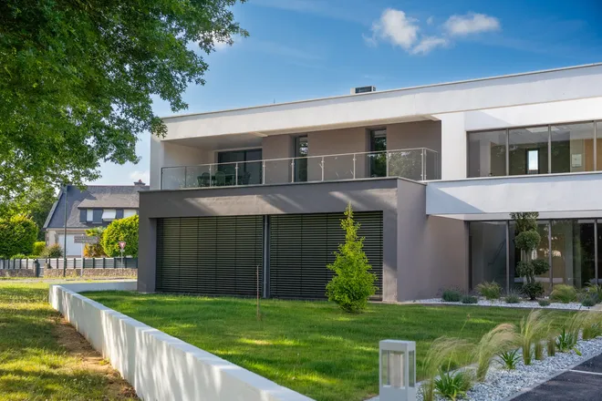 Maison d’architecte moderne avec jardin paysager, Morbihan