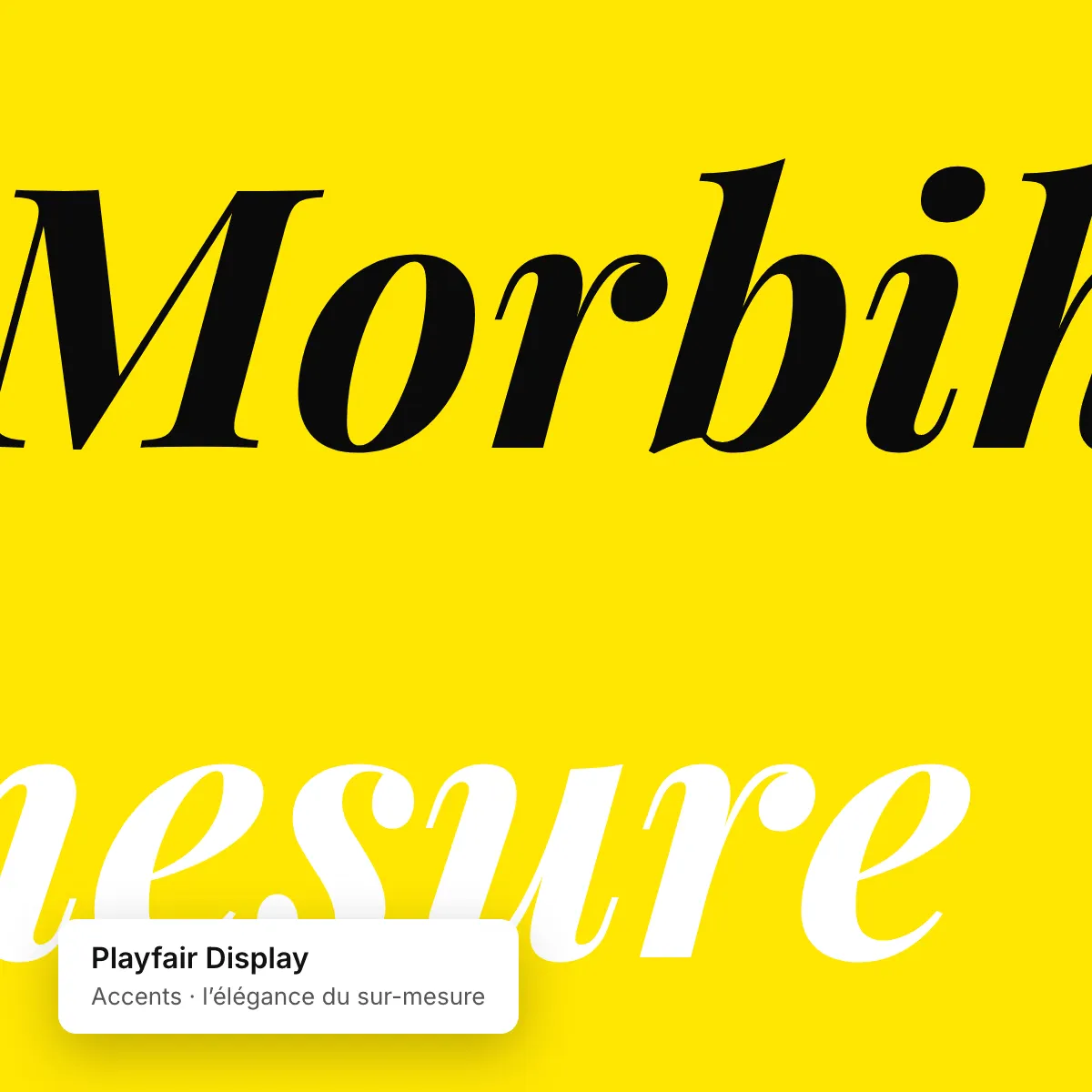 Typographie secondaire du site Klatem